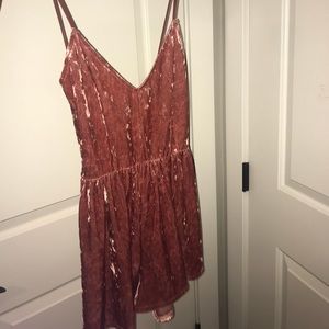 Velvet romper